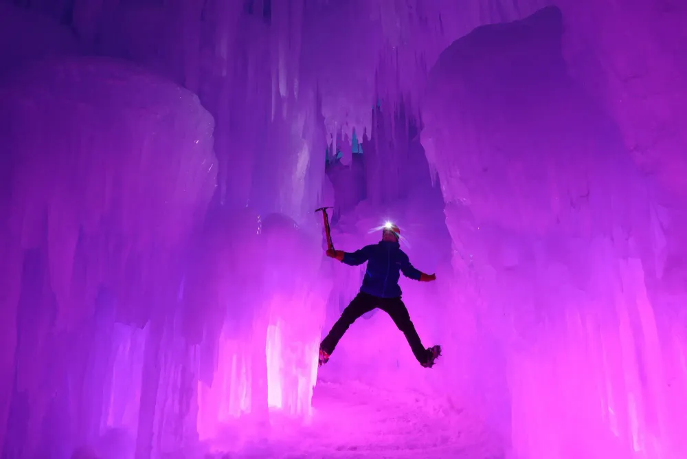New Hampshire Ice Castles